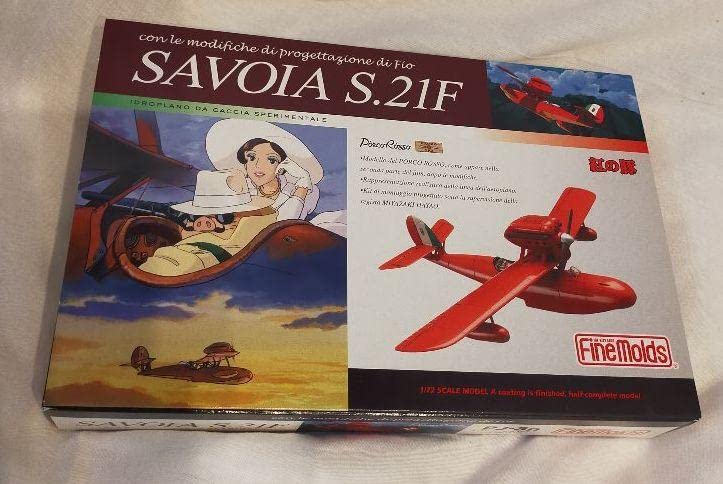 ⑥【Yu】紅の豚　プラモデル　完成品　ジブリ 紅の豚 1/72完成品サボイアS.21